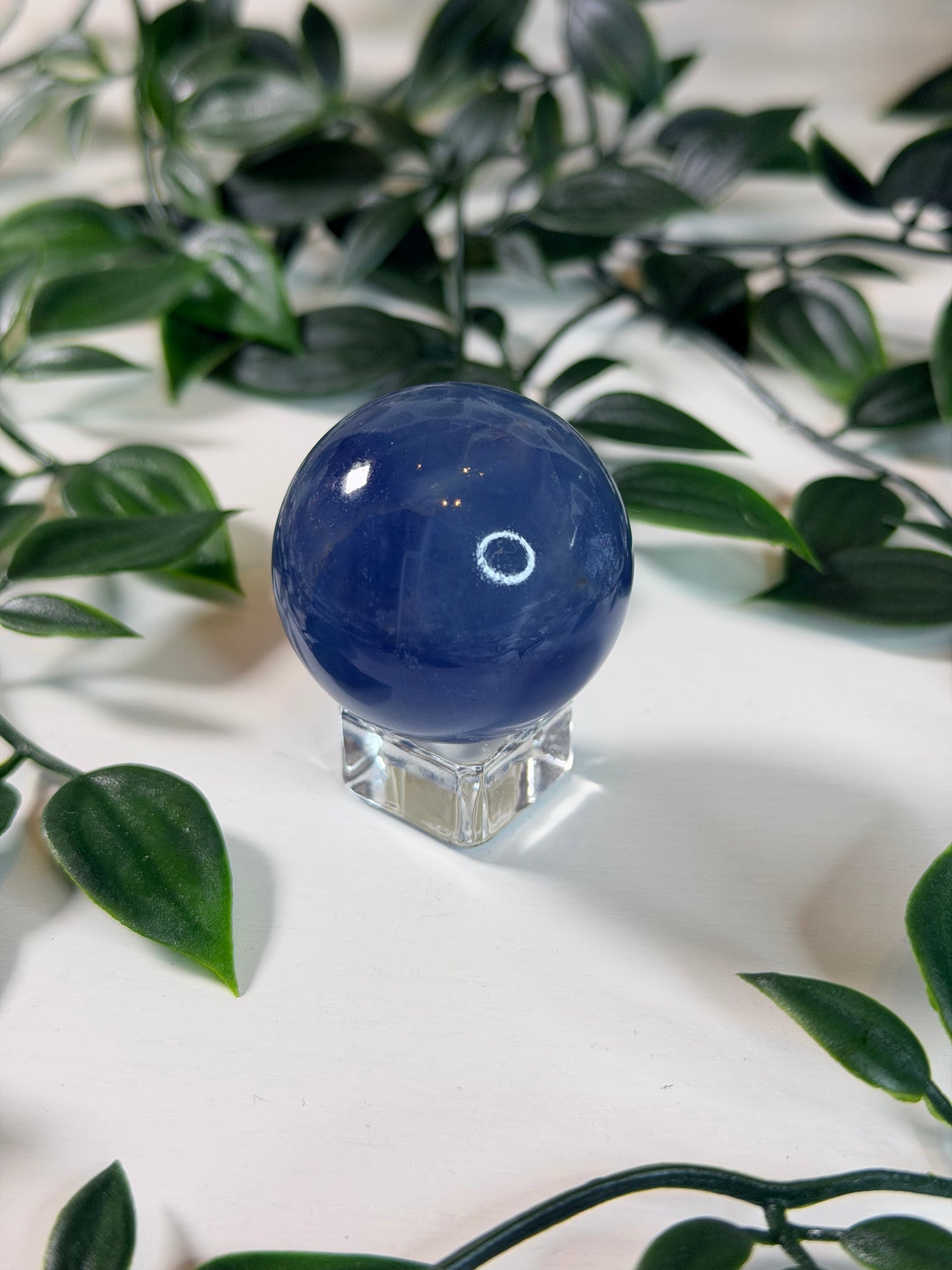 Blauwe Fluoriet bol F5