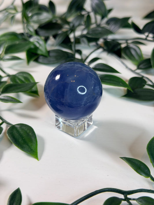 Blauwe Fluoriet bol F5