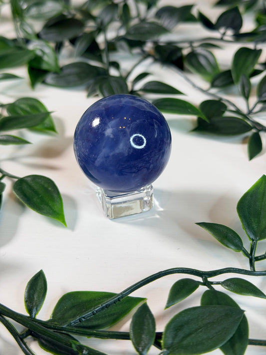 Blauwe Fluoriet bol F6