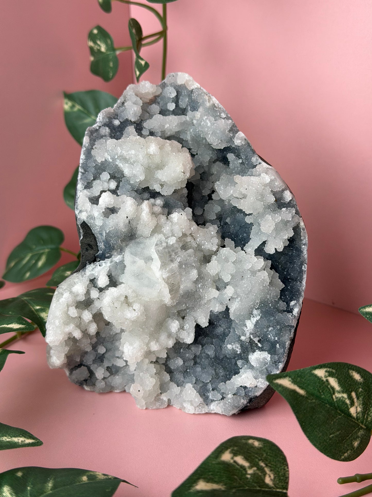 Chalcedony on stand 13c